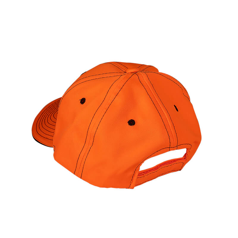 Redneck Blind's Blaze Orange Hat - Back