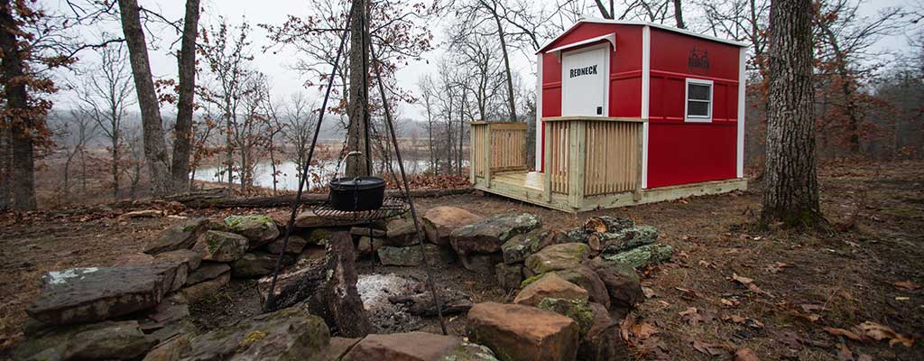 Hunting Cabins from Redneck Blinds