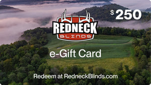 $250 Redneck Blinds E-Gift Card