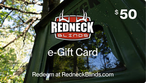 $50 Redneck Blinds E-Gift Card