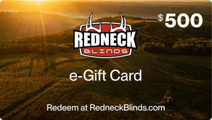 $500 Redneck Blinds E-Gift Card