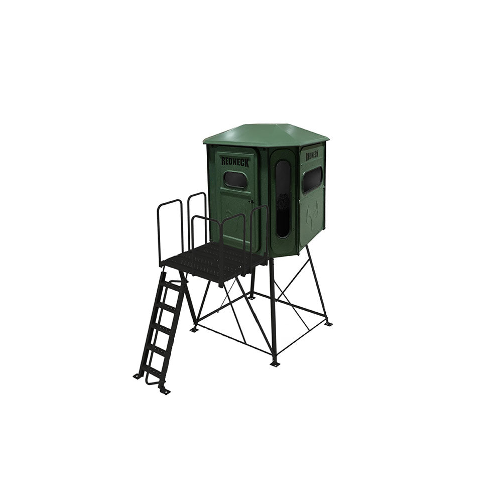 The Buck Palace 6X6 Platinum 360º Box Blind | Redneck Blinds