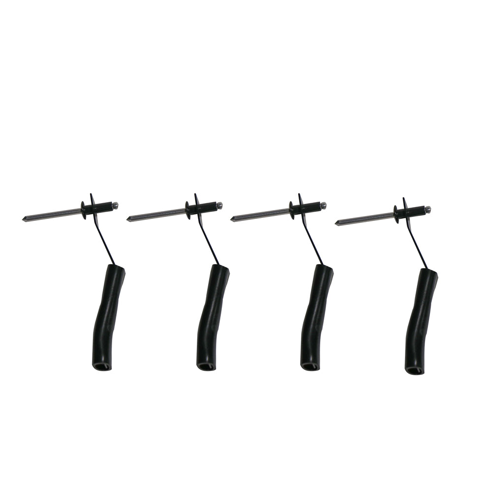 Window Frame Spring Clip Window Spring Clip w/Rivet, Kit of 4 - Redneck Blinds