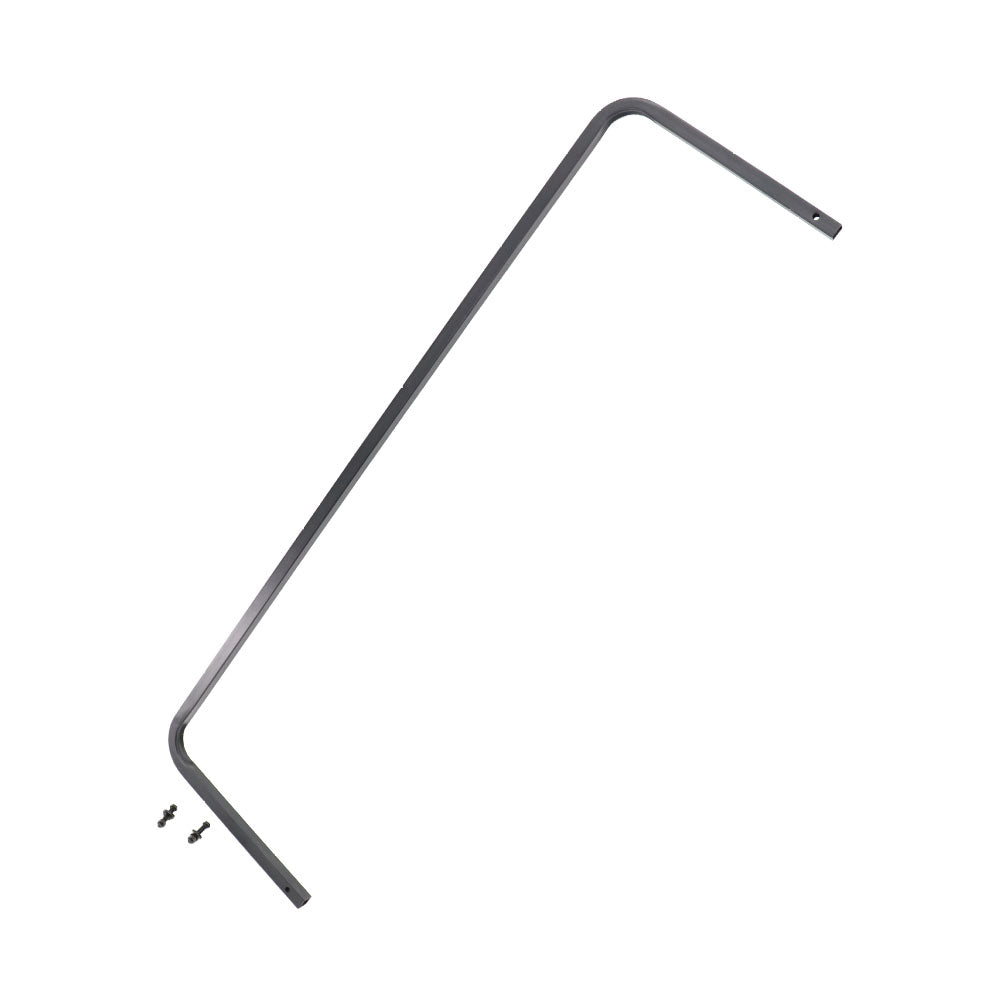 Additional hunting stand handrail with two small mounting screws, shown on a plain white background.