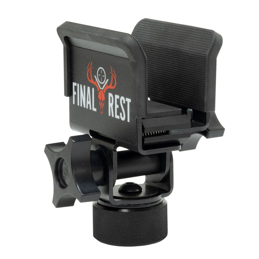 Close up of Final Rest Grip-N-Rip attachment