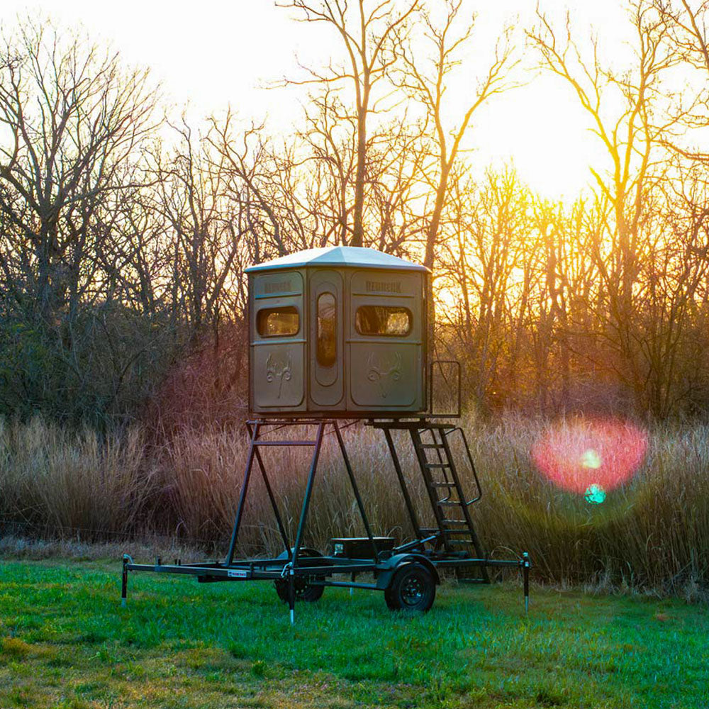 Portable Hydraulic Deer Blind Trailer