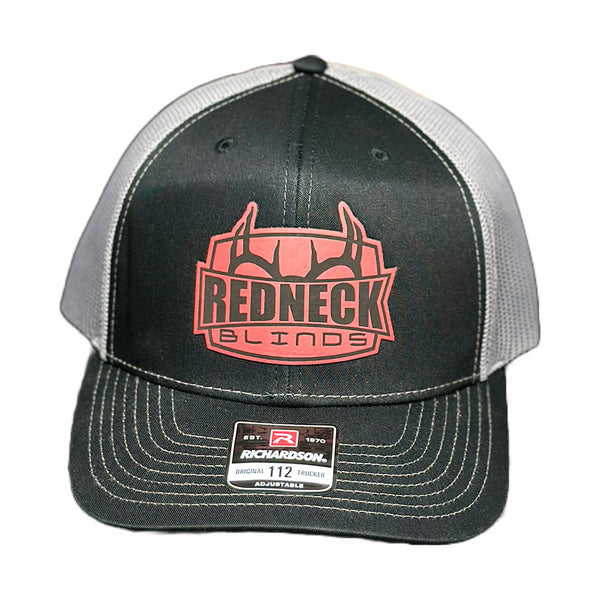 Red Soldier Valley Leather Patch Hat