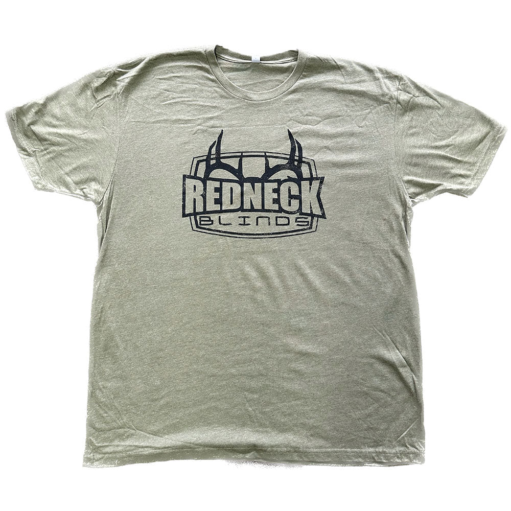 Redneck Blind Logo Olive Green T-Shirt