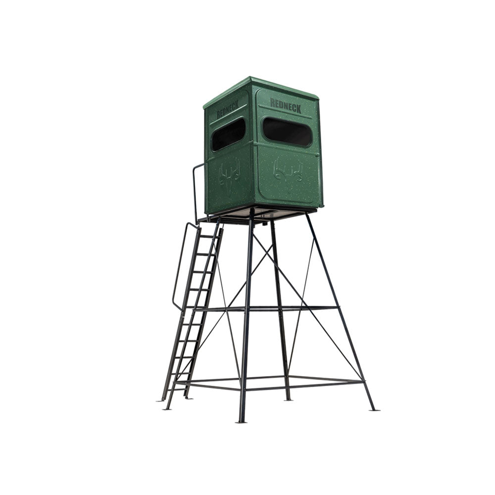 The 4X4 Solo Hunter Box Blind | Redneck Blind's One Person Blind