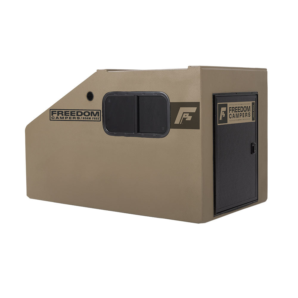 freeday campers Freedom Truck Bed Camper: Roam Free with Your Pickup or Trailer Gray / 58" x 89"