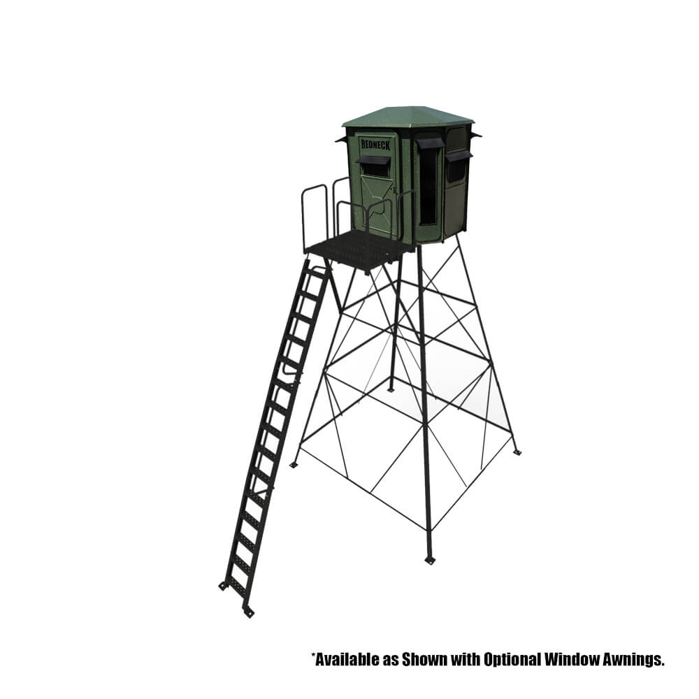 5, 10, and 15ft Deluxe Stands for Fiberglas Hunting Blinds