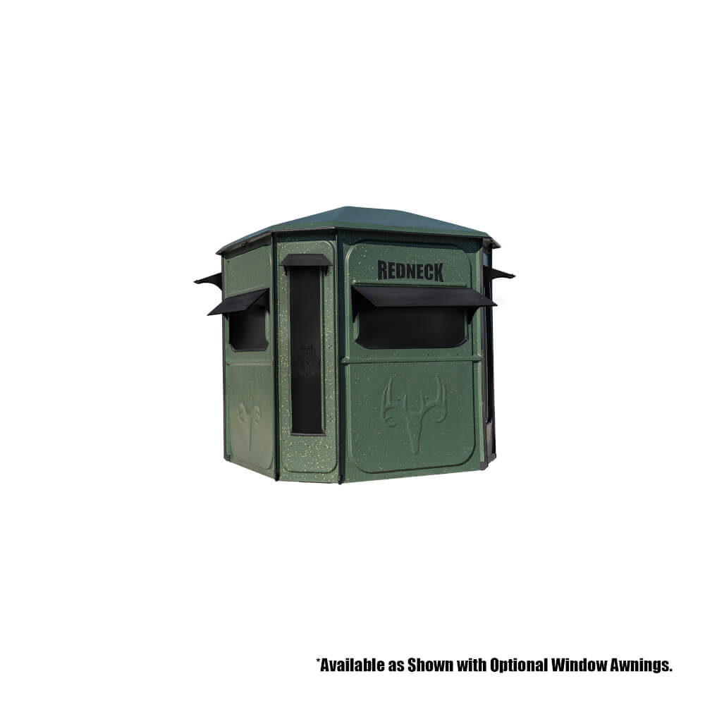 The Buck Palace 6X6 Platinum 360º Box Blind | Redneck Blinds