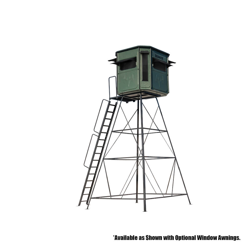 The Buck Palace 6X6 Platinum 360º Box Blind | Redneck Blinds