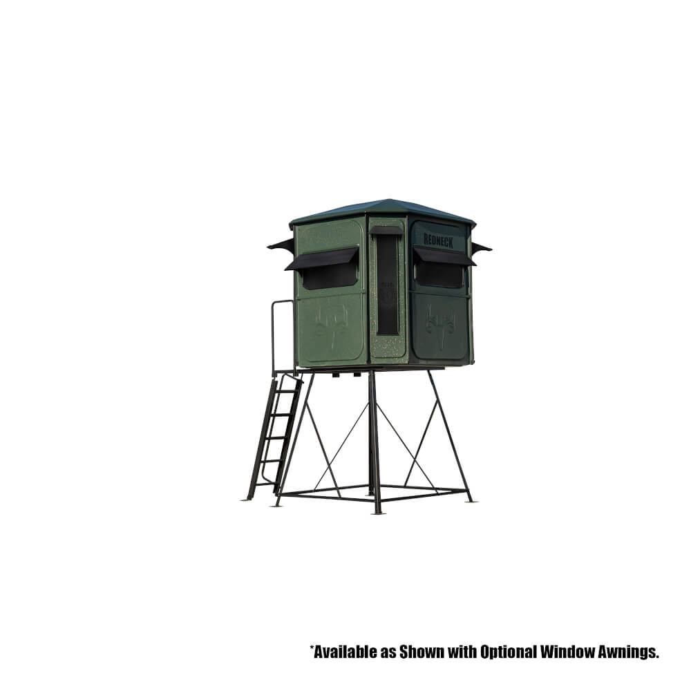 The Buck Palace 6X6 Platinum 360º Box Blind | Redneck Blinds