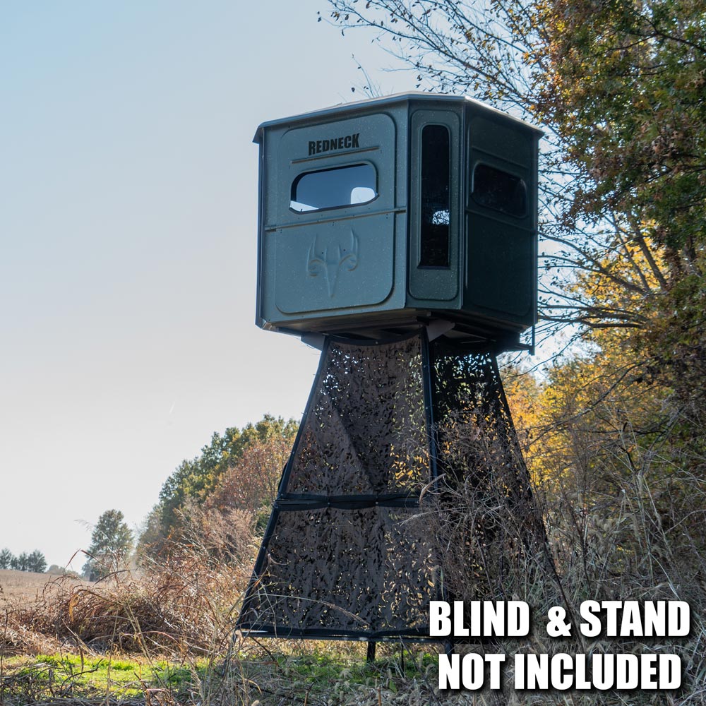 redneck tent Deluxe 10' Stand Concealment Cover Kit