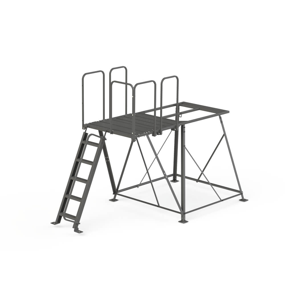 5, 10, and 15ft Deluxe Stands for Fiberglas Hunting Blinds - Redneck Blinds
