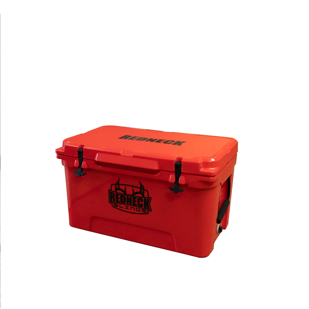 Redneck 65 Qt Cooler - Red w/ Redneck Logo