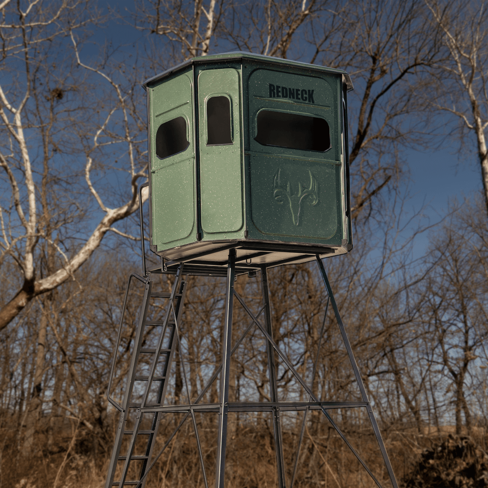 5, 10, and 15ft Deluxe Stands for Fiberglas Hunting Blinds