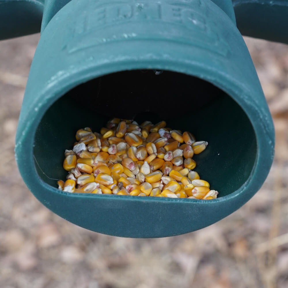 750 LB Fiberglass Gravity Deer Feeder