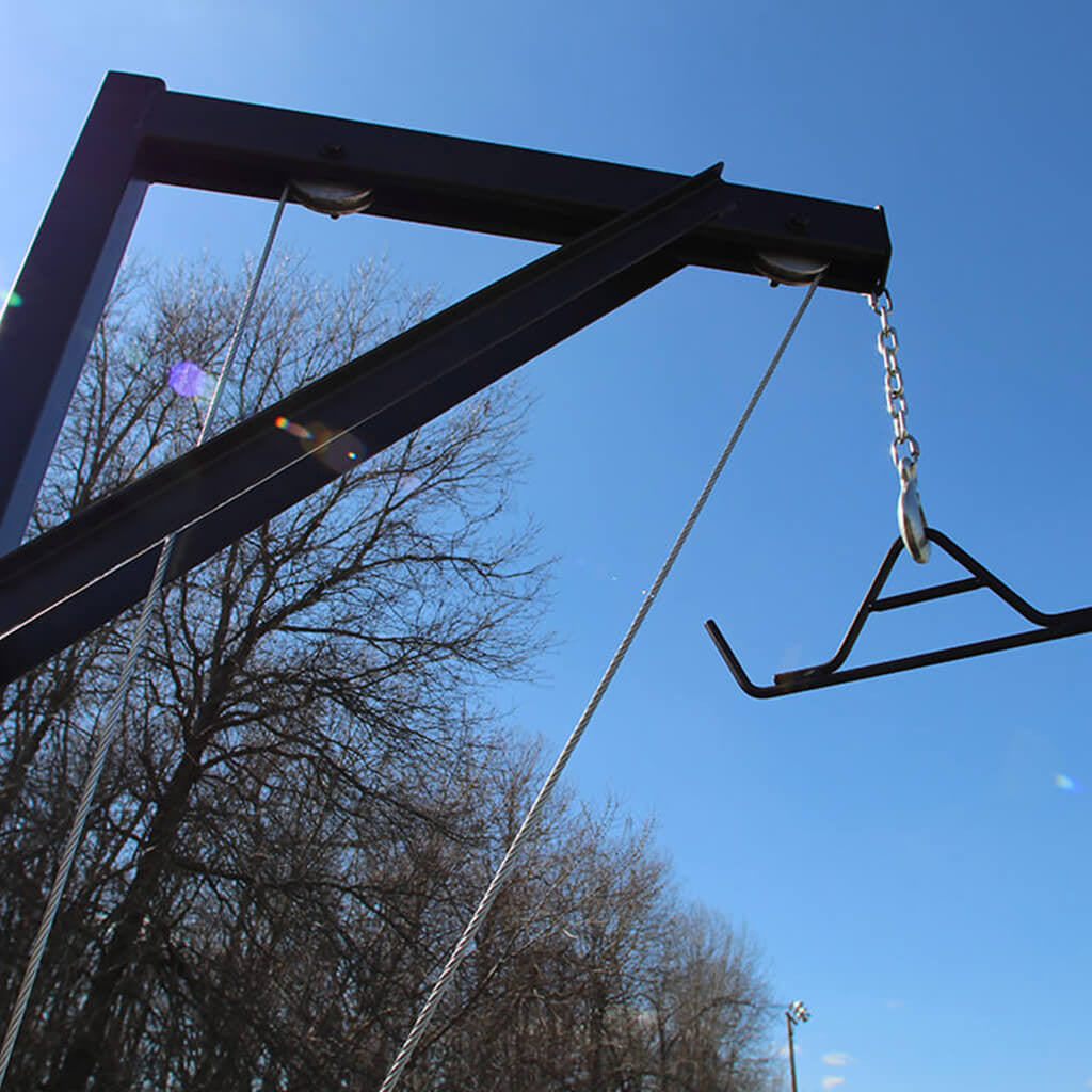 Truck and Trailer Hitch Deer Hoist & Skinner