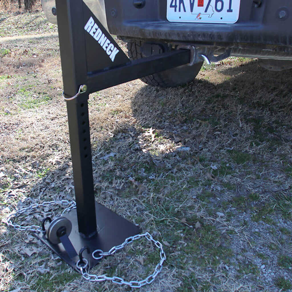 Truck and Trailer Hitch Deer Hoist & Skinner
