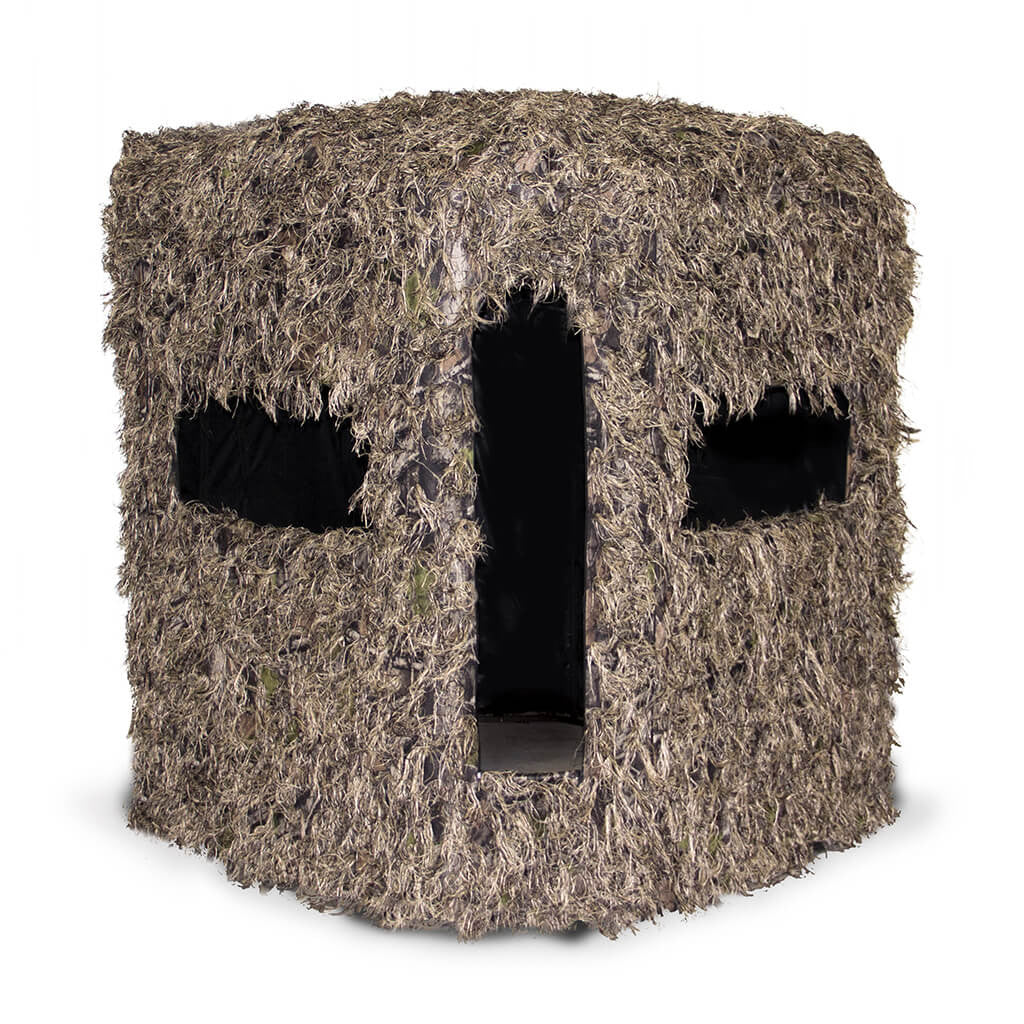 Ghillie Deluxe 6X6 Blind Replacement Cover and Curtains - Redneck Blinds
