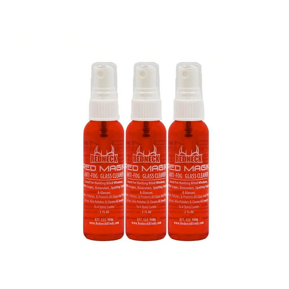 Red Magik Anti-Fog Glass Cleaner - Redneck Blinds