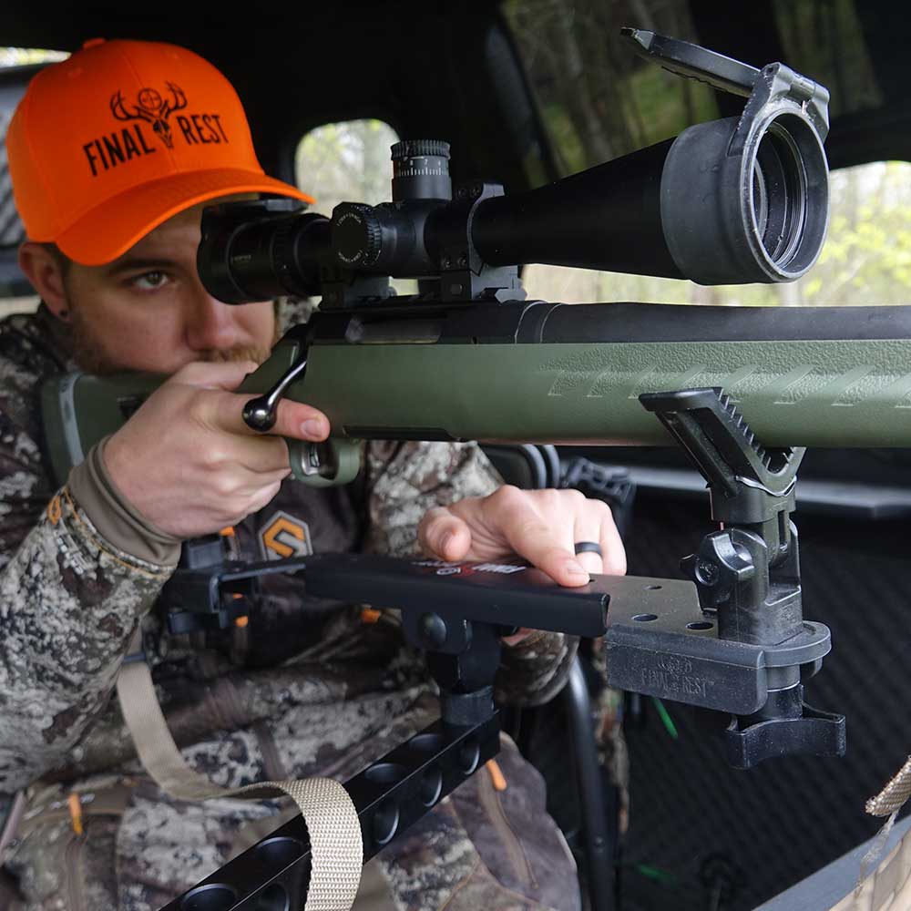 Gun and Crossbow Tripod for Hunting Blinds The Redneck Final Rest